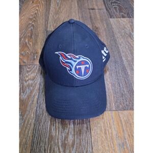 Tennessee Titans NFL Miller Lite Snapback Hat Navy Blue Adjustable Cap